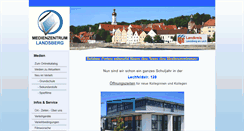 Desktop Screenshot of medienzentrum-landsberg.de